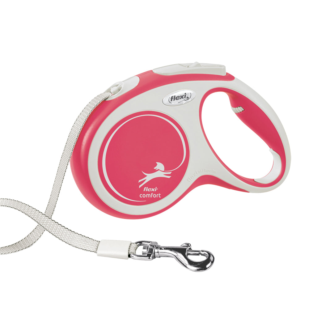 Nobby "Flexi New Comfort XS Relaunch" - 3 m, 5 m und 8 m Gurt, verstellbarer Griff