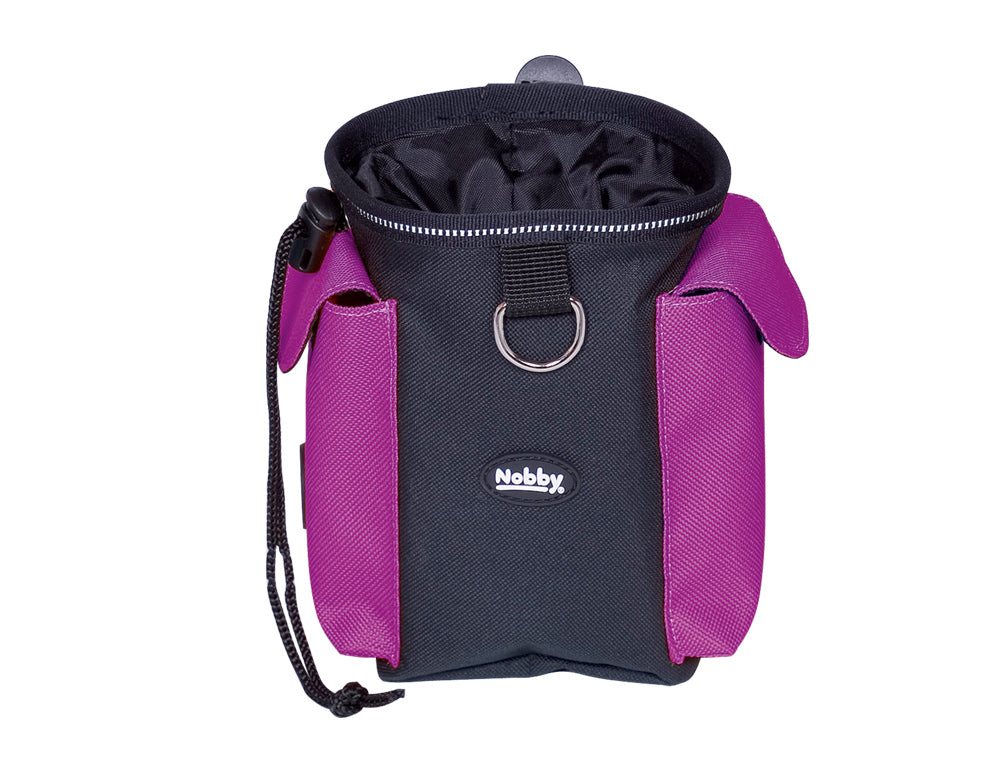 Nobby Snackbeutel 2 in 1 – Kotbeutelspender, Reflektorstreifen, Hund